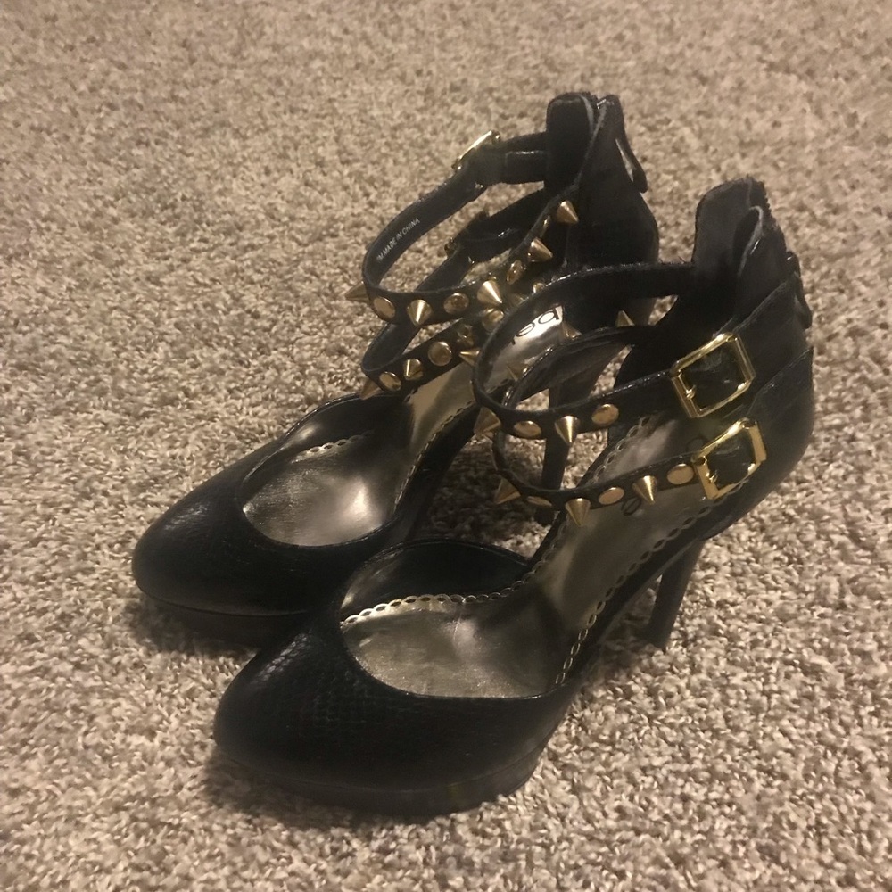Bebe Platform “Ivy” Stilettos